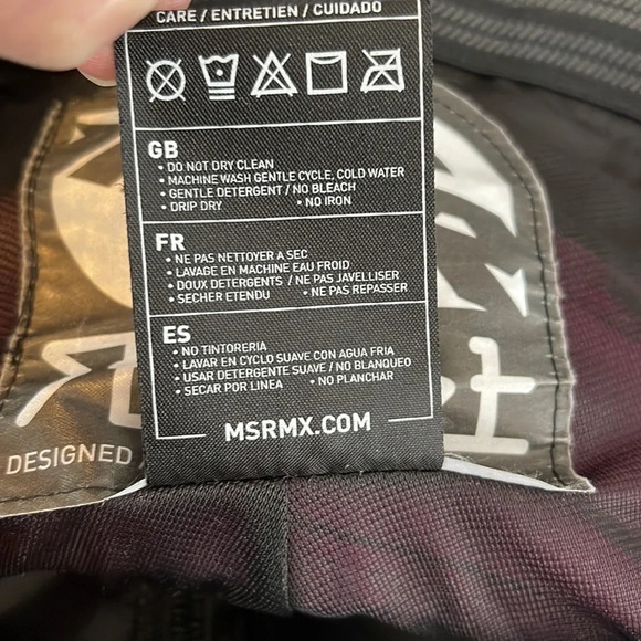 MSR STARLET Motocross Women’s Riding Pants MX Black Pink White Size 8 - Picture 7 of 11